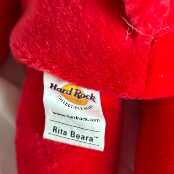 Vintage Hard Rock Rita Beara Plushed Bear - Picture 6 of 7